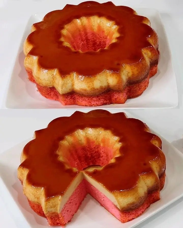 Chocoflan de Fresa: Una Deliciosa Combinación de Sabores