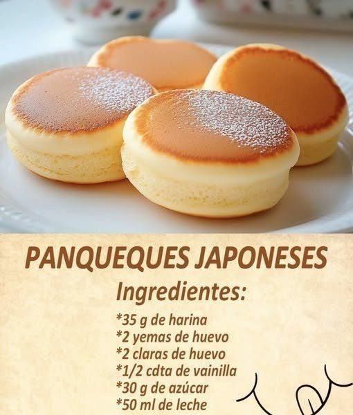 Panqueques Japoneses: Suaves, Altos y Esponjosos como una Nube