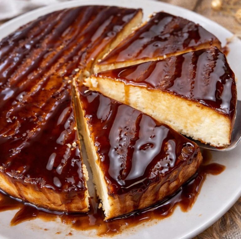 Flan de Queso Mascarpone y Yogur Griego