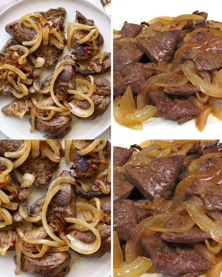 Delicioso Hígado Encebollado: La Receta de la Abuela que Nunca Falla