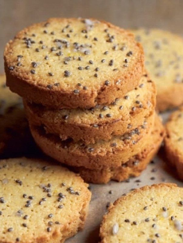 Galletas de Chía y Limón