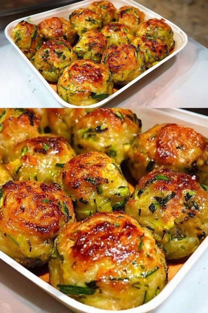 Albóndigas de Calabacín al Horno
