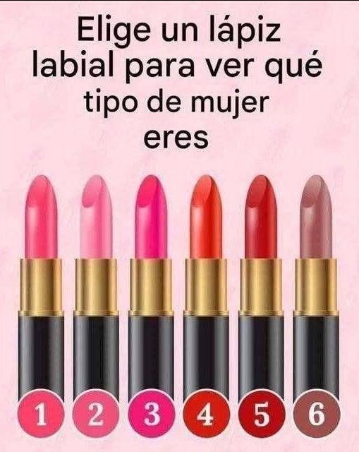 Elige un Lápiz Labial y Descubre Qué Dice de Tu Personalidad