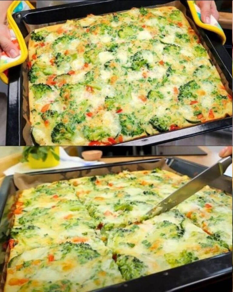 Pizza de Verduras en Sartén: Saludable, Colorida y Deliciosa