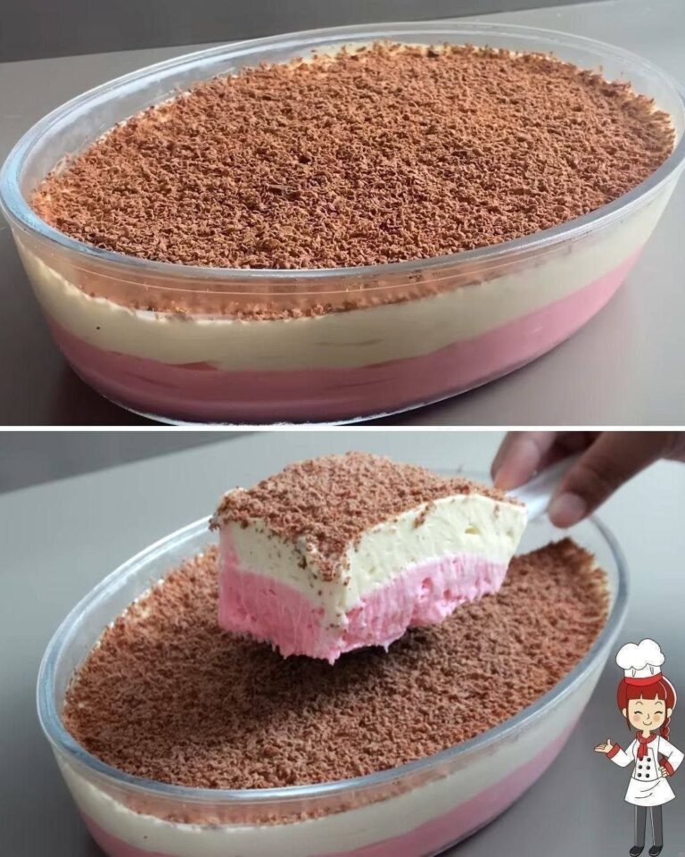 Postre Napolitano en Licuadora sin Cocción: Capas Cremosas, Sabor Irresistible y Resultado Profesional