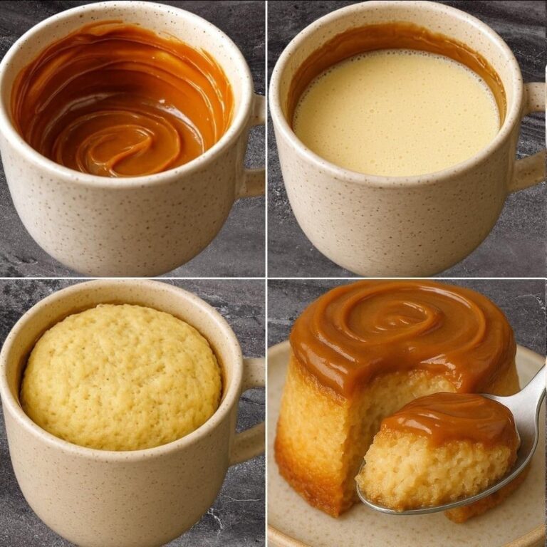 Budín de Pan en Taza: Postre Rápido en 2 Minutos, Sin Horno