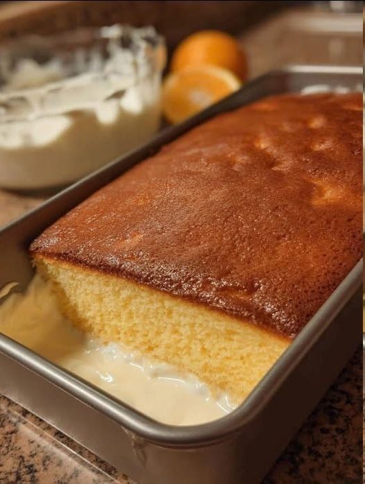Bizcocho Gigante de Naranja en Licuadora: Suave, Esponjoso y Fácil de Prepara