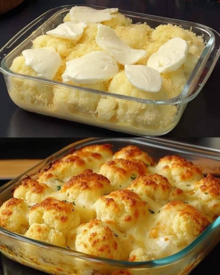 Coliflor con Queso al Horno: Cremosa, Dorada y Irresistible